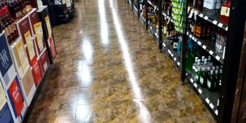Floor Stripping and Waxing – Total Wine's Project